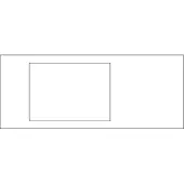 Tehalit Cover for double module clic pw 2sc/brh 132 ph