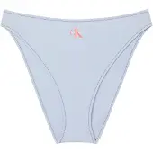 Calvin Klein High Leg Bikini - Blue - S
