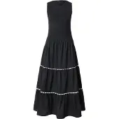 French Connection Kaylie Jia Mix Ric Rac Midi - Black - XL