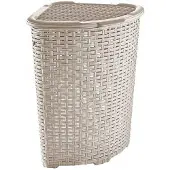 Hobby Hall Kulmakori RATTAN 52l-beige 402x402x580