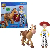 Toy story Jessie Ja Bullseye-hahmo 18 Cm 2 Yksiköt