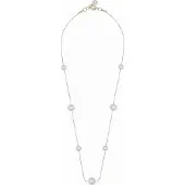 Sno of sweden Karan Mix Pearl Neck Gold & White 40cm