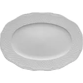Lubiana AFRODYTA Soikea alkupalalautanen, 28 cm, valkoinen
