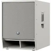 Yamaha DXS15XLF-DW POWERED 15” SUBWOOFER WITH 4” VOICE COIL. DANTE. WH.