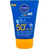Nivea Kids Protect & Care To Go 5-in-1 SPF 50+ Aurinkovoide - 50 ml