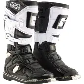 Gaerne GX1 Motocross-saappaat Valkoinen/Musta unisex, size 39