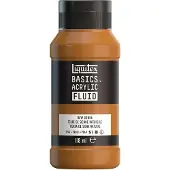 Taidepiste Liquitex Basics fluid 330 Raw Sienna - 118ml