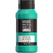 Taidepiste Liquitex Basics fluid 660 Bright Aqua Green - 118ml
