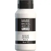 Taidepiste Liquitex Basics fluid 238 Iridescent White - 118ml