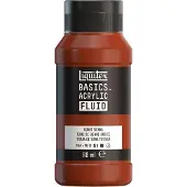 Taidepiste Liquitex Basics fluid 127 Burnt Sienna - 118ml