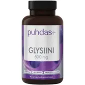 Raw Organic Puhdas+ glysiini 500mg, 120kpas.