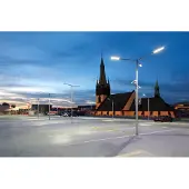 Kanlux S.A. Streton katuvalaisin seinälle/pylvääseen 50-62mm 60W 4000K IP66
