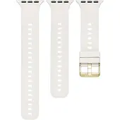 Triacle Classic -ranneke Apple Watch 38/40/41 mm V2, valkoinen