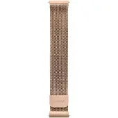 Triacle Natural -teräksinen meshranneke universaali 20 mm V2, ruusukulta
