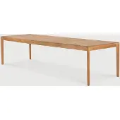 Ethnicraft Bok outdoor -ruokapöytä tiikki 300 x 110 cm