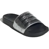 Adidas Pistokkaat 'Adilette' musta / hopea
