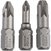 Bosch 3-os. ruuvauskärkisarja Extra-Hart (PZ) PZ1, PZ2, PZ3, 25 mm