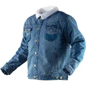 GRUPA TOPEX DENIM eristetty farkkutakki, koko L