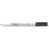 Staedtler Lumocolor 301, 1 kpl, Musta, Musta, Musta, Valkoinen, Muovi, Pyöreä (301-9)