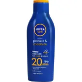 Nivea SUN Protect & Moisture aurinkosuojamaito SPF 20 200 ml