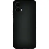 Ferrelli silikonikuori Motorola Moto G34, musta