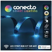 Conecto RGBW LED -valonauha, 5 m