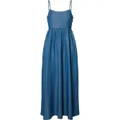 Selected Slfjanna Regular Sl Ankle Dress B - Blue - 38
