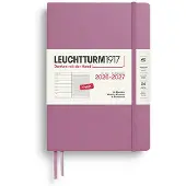 Adlibris Weekly Planner & Notebook 18m 26-27 A5 Dusty Rose Leuchtturm1917