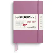 Adlibris Week Planner 18m 26-27 A5 Dusty Rose Leuchtturm1917