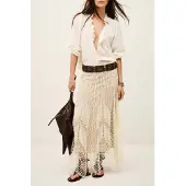 Ba&sh Jupe Ulysse - Cream - XS