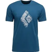 Black Diamond M Engineered Diamond Ss Tee Indigo - XL