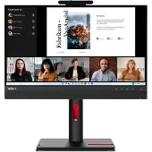 Lenovo ThinkCentre TIO-22 Gen5, 54,6 cm (21.5"), 1920 x 1080 pikseliä, Full HD, LED, 6 ms, Musta (12N9GAT1EU)