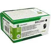 Lexmark 80C2SK0-laservärikasetti, musta