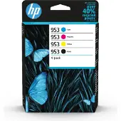 HP 953 -mustekasettipakkaus, 4 väriä