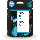 HP Multipakkaus mustepatruuna, CMY+BK
