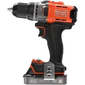 Black & Decker Akkukäyttöinen ruuvinväännin BCD382D1XC-QW; 18 V; 1x2,0 Ah akku