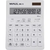 MAUL 7267002, Työpöytä, Perus, 12 lukua, Akku, Valkoinen