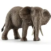 Schleich African Elephant Female - Multi/patterned - ONE SIZE