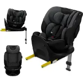 Kinderkraft I-FIX i-Size Turvaistuin, Graphite Black