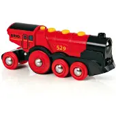 BRIO WORLD Iso punainen veturi