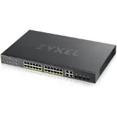Zyxel GS1920-24HPV2 Hallittu Gigabit Ethernet (10/100/1000) Power over Ethernet -tuki Musta (GS192024HPV2-EU0101F)