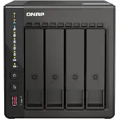 Qnap TS-453E-8G - NAS-palvelin, musta