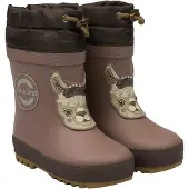 Mikk-Line Winter Wellies - 3D - Brown - 26