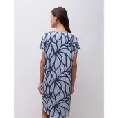 Femilet Yara Big Shirt Long Sleeves - Blue - 36