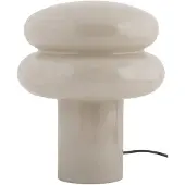 Leitmotiv Table Lamp Incesante Double Ring - Grey - H24CM