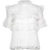 Malina Rachel Blouse - White - S