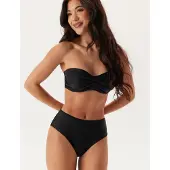 Bubbleroom High Waist Bikini Bottom - Black - XS