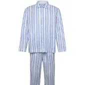 Calvin Klein Poplin L/S Button Down Set - Blue - XL