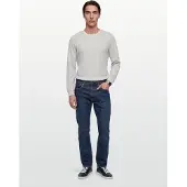 Jack & Jones Jorniagara Henley Ls Tee - Grey - XS