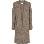 Numph Nuzindi Long Cardigan - Brown - XS